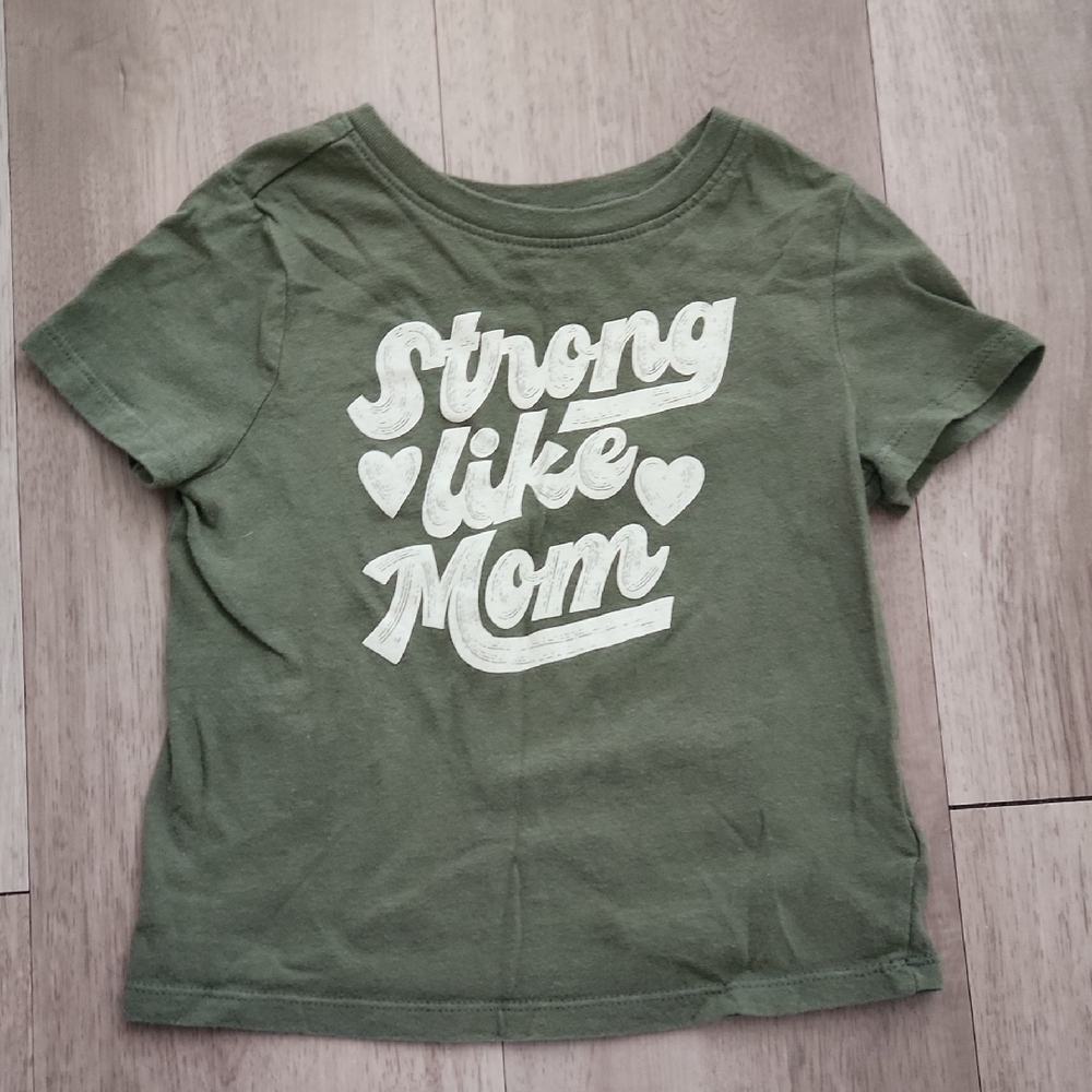 Old Navy Olive Green Kids Tee - Strong Like Mom